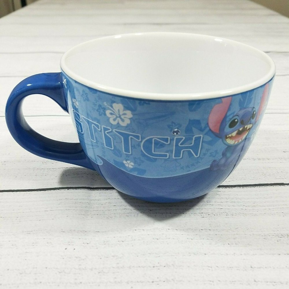 Disney Lilo and Stitch Oversized Ceramic Soup Mug Coffee Mug 24oz